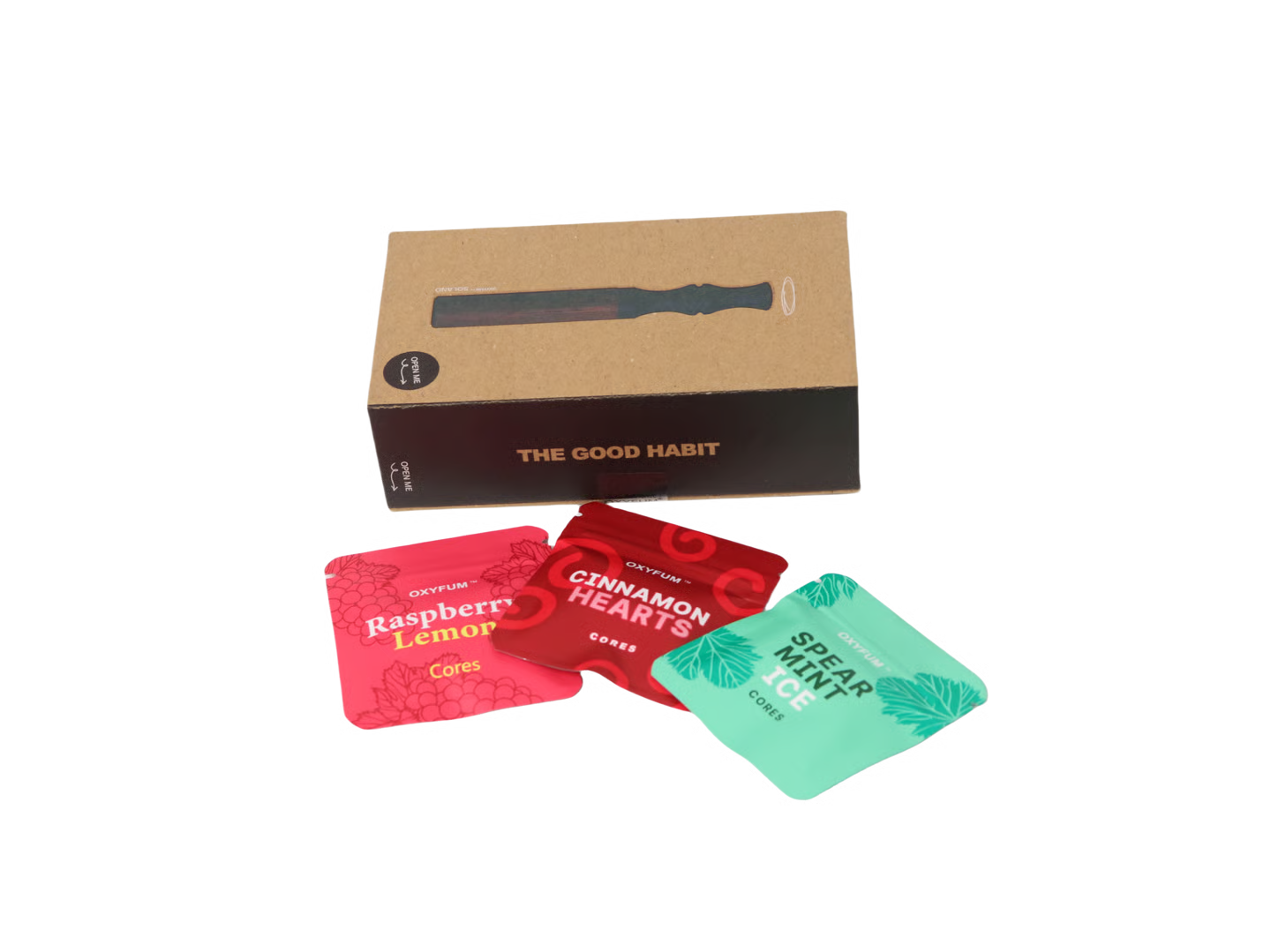 OXYFUM KIT + 3 FLAVOR PACKS FREE